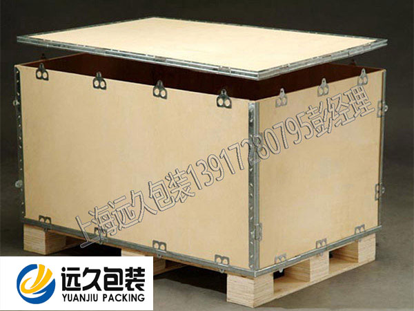 钢带木质包装箱兼顾商业销售功能和运输防护功能